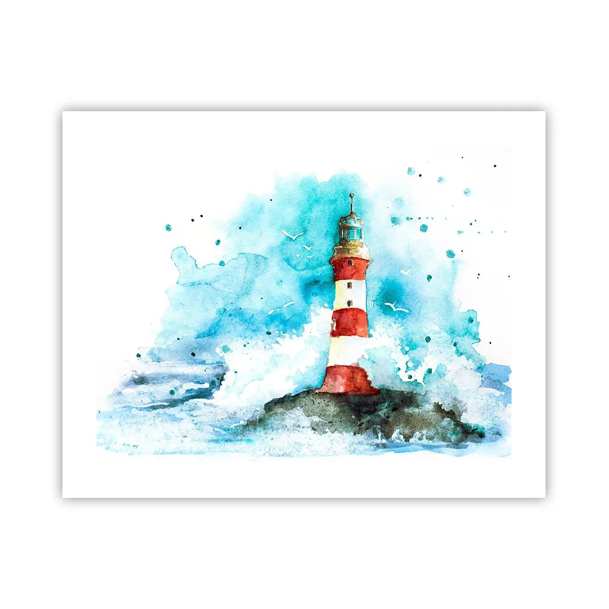 Poster - Eenheid van de elementen - 50x40 cm