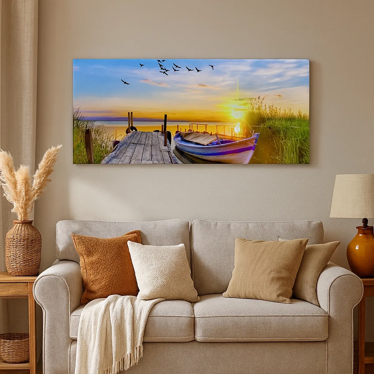 Schilderen op canvas - Ik zie je morgen - 30x30 cm