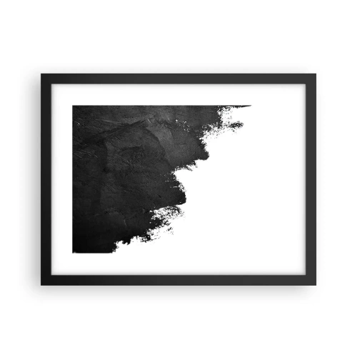 Poster in een zwarte lijst - Elementen: aarde - 40x30 cm