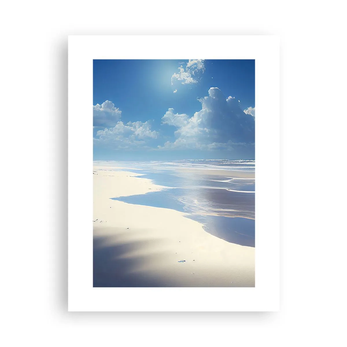 Poster - Paradijselijke vakantie - 30x40 cm