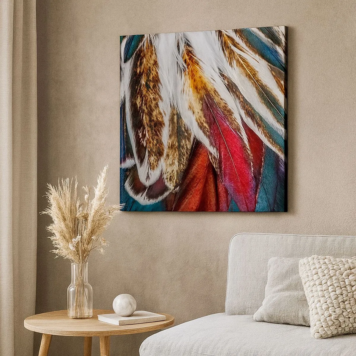 Schilderen op canvas - Geheimen van de vlucht - 30x30 cm