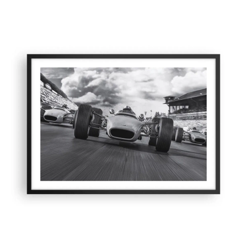 Poster in een zwarte lijst - Er is kracht! - 70x50 cm