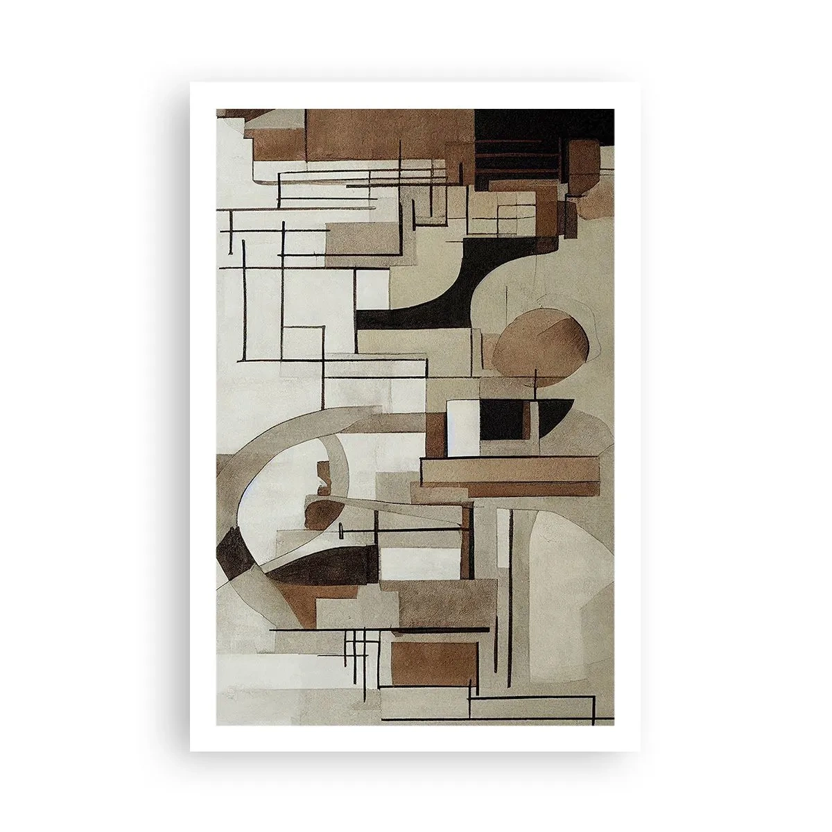 Poster - Stadslandschap 2.0 - 61x91 cm