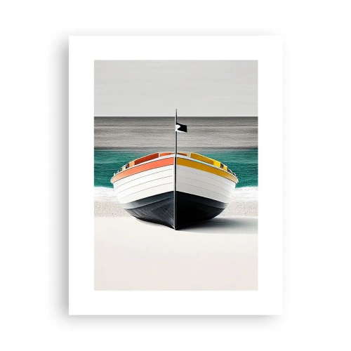 Poster - Op zijn plaats - 30x40 cm