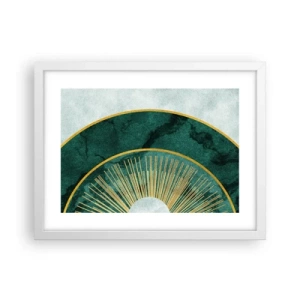 Poster in een witte lijst - Een ander zonnestelsel - 40x30 cm