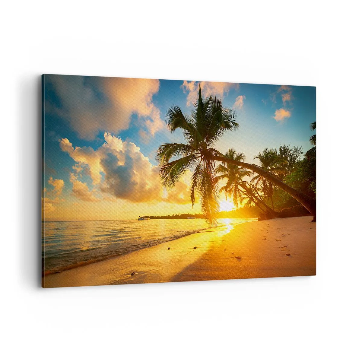 Schilderen op canvas - Caribische droom - 120x80 cm