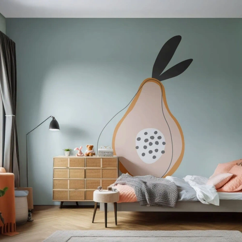Fotobehang Premium Canvas - Doordringen in de aard van de dingen - Grafisch, Peer, Deel - 250x175 cm