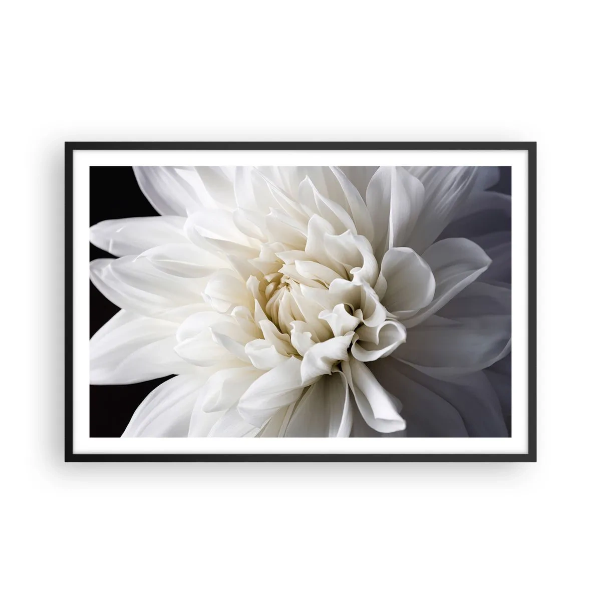 Poster in een zwarte lijst - Ochtend van de bruid - 91x61 cm