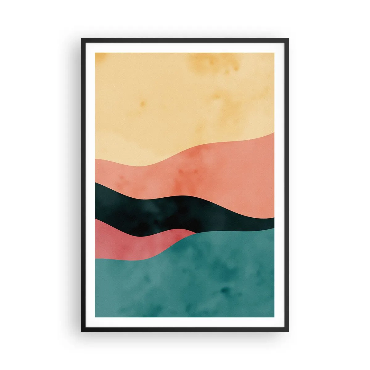 Poster in een zwarte lijst - Conforme non-conformiteit - 70x100 cm