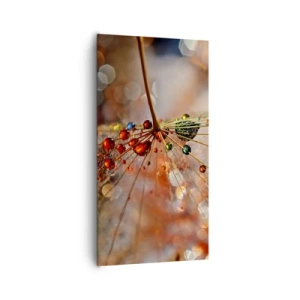 Schilderen op canvas - Geregen op een spinnendraad - 65x120 cm