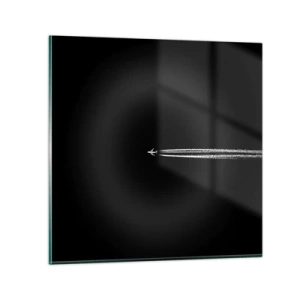 Schilderen op glas - Naar een andere dimensie - 30x30 cm