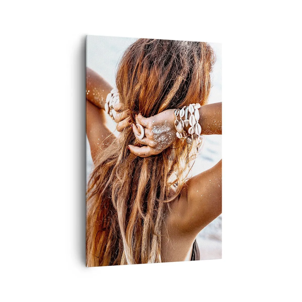 Schilderen op canvas - Een zusje van water en zon - 80x120 cm