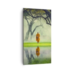 Schilderen op canvas - Op weg naar verlichting - 55x100 cm