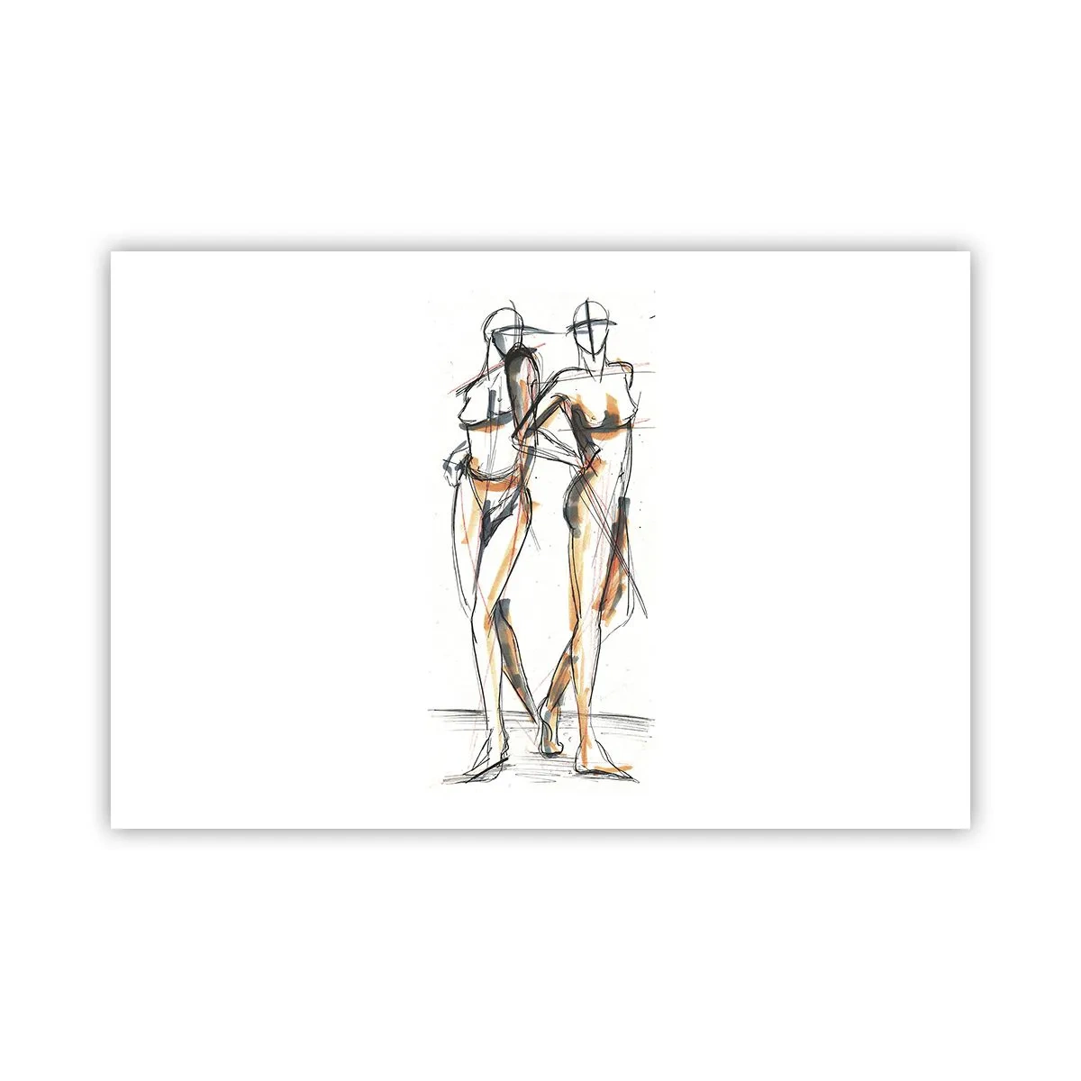 Poster - Een studie van genade - 91x61 cm
