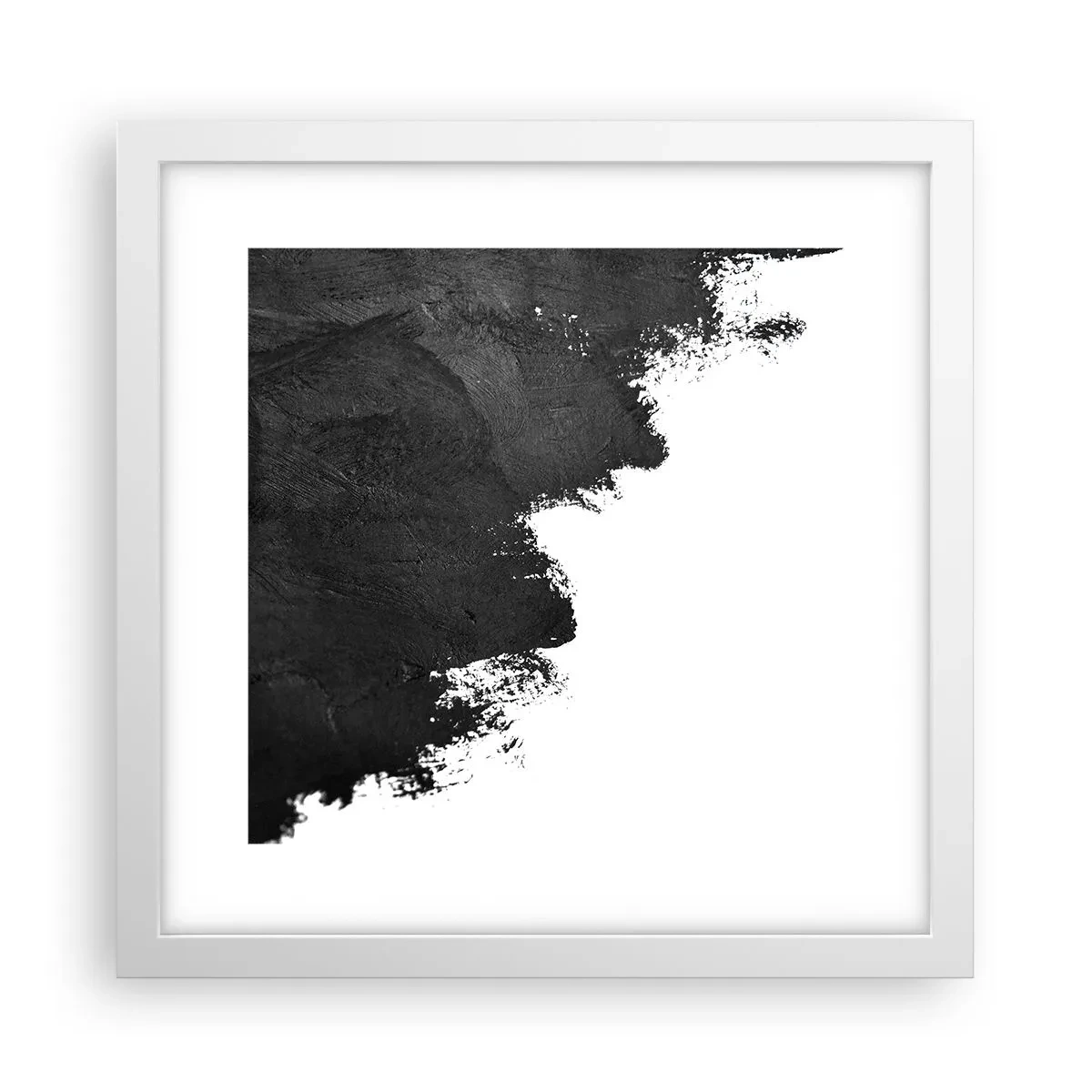 Poster in een witte lijst - Elementen: aarde - 30x30 cm