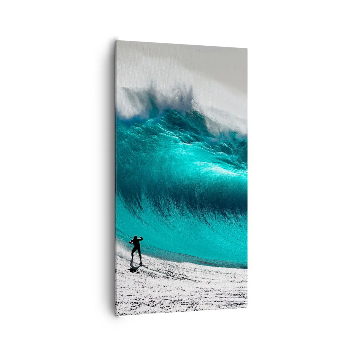 Schilderen op canvas - Uitdaging aanvaard - 65x120 cm
