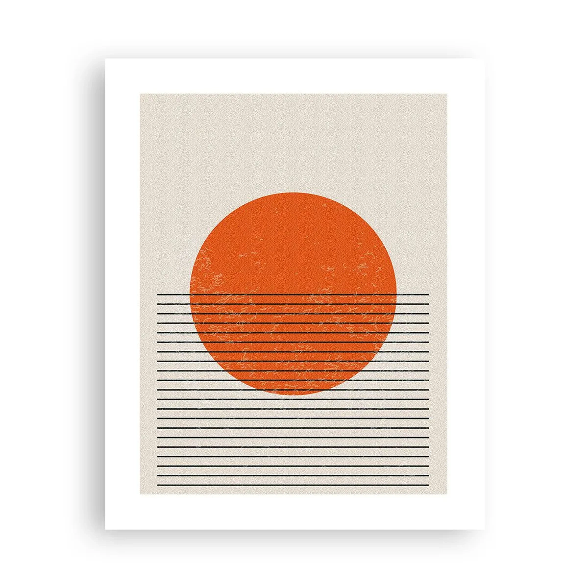 Poster - Altijd de zon - 40x50 cm