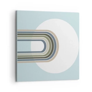 Schilderen op canvas - Onweerstaanbare aantrekkingskracht - 50x50 cm