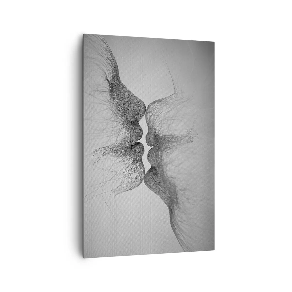 Schilderen op canvas - Kus van de wind - 80x120 cm