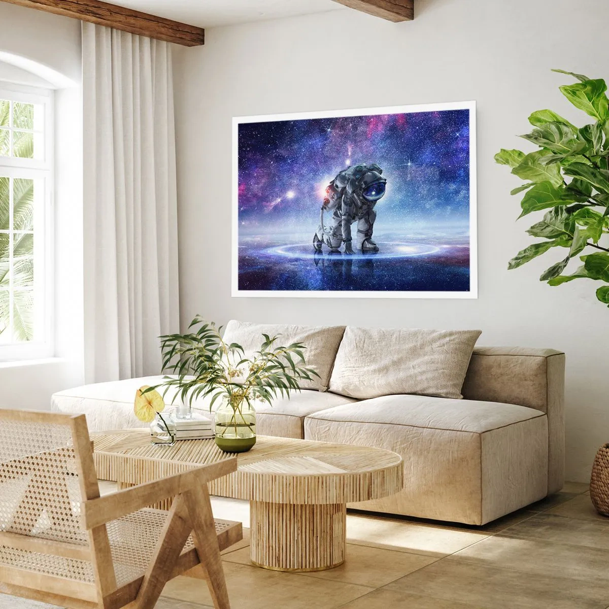 Poster - De sterrenhemel boven mij - 40x30 cm