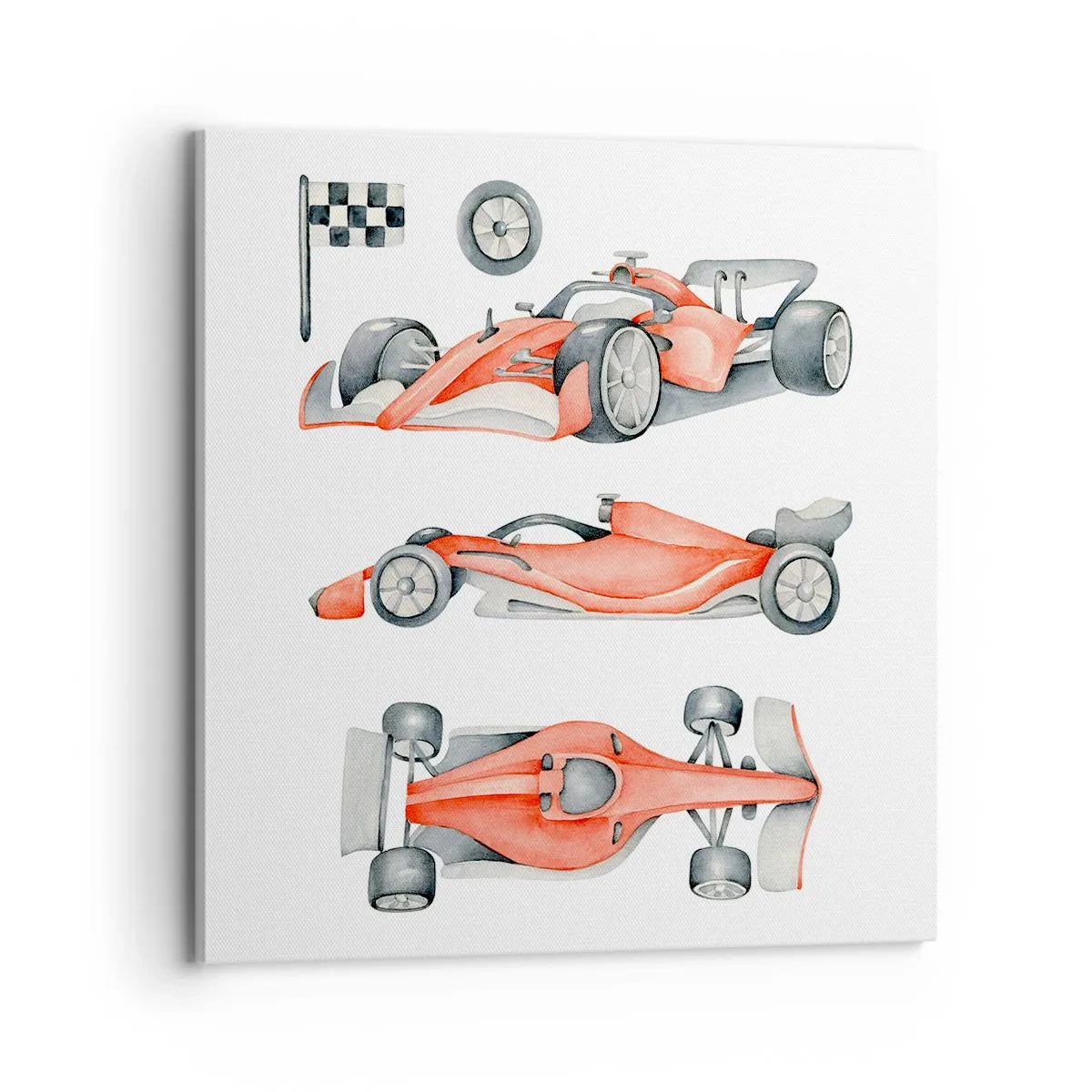 Schilderen op canvas - Jaag je droom na - 70x70 cm