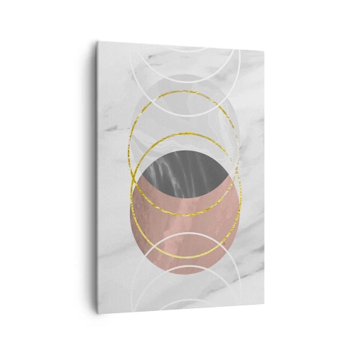 Schilderen op canvas - Muziek van de sferen - 70x100 cm