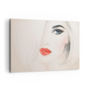 Schilderen op canvas - Het hypnotiseert en bedwelmt - 120x80 cm