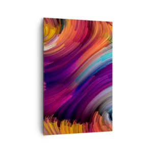 Schilderen op canvas - Het begin van een nieuwe wereld - 80x120 cm