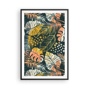 Poster in een zwarte lijst - Lommerrijke fantasie - 61x91 cm