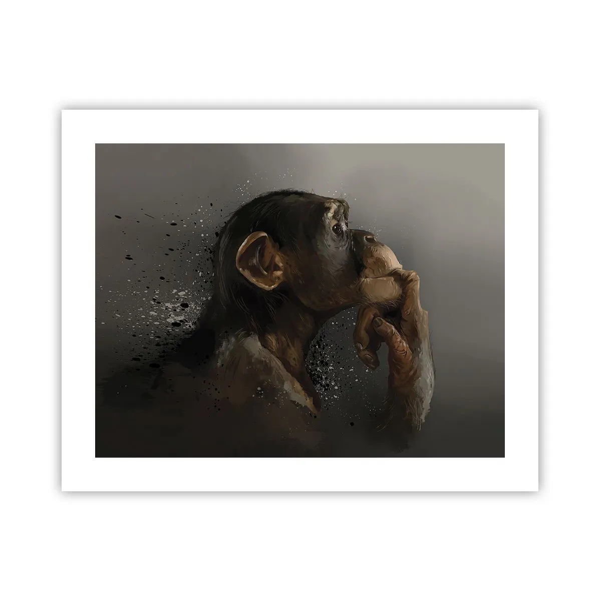 Poster - Zeker een denker - 50x40 cm