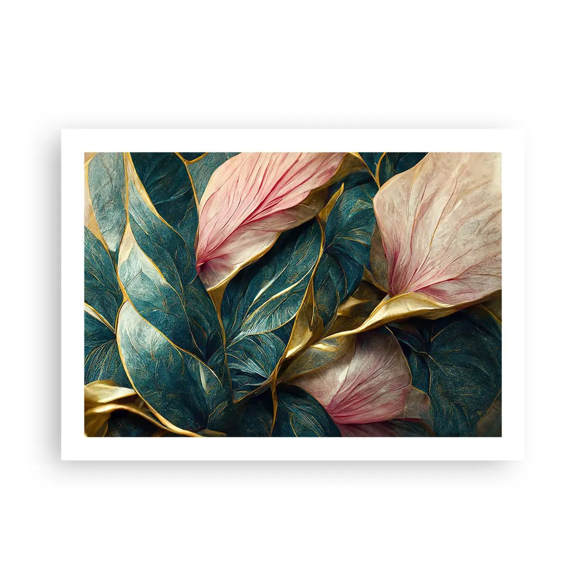 Poster - Natuurlijke elegantie en stijl - 70x50 cm