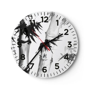 Wandklok - Klok - Close-up op het oosten - 30x30 cm