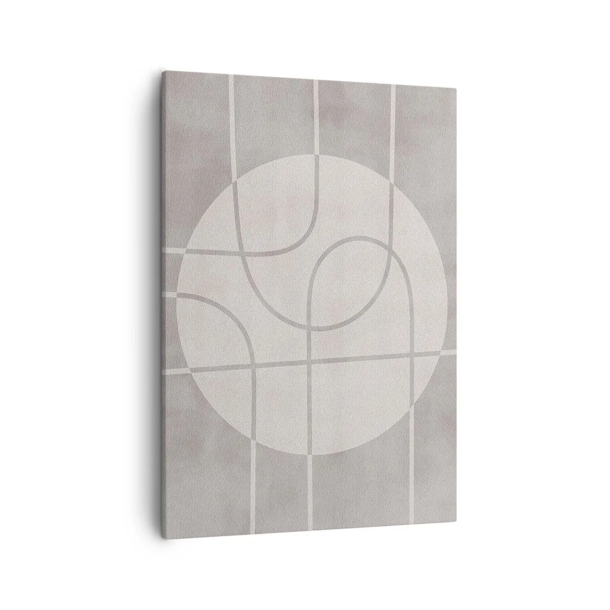 Schilderen op canvas - Rond en rechtdoor - 50x70 cm