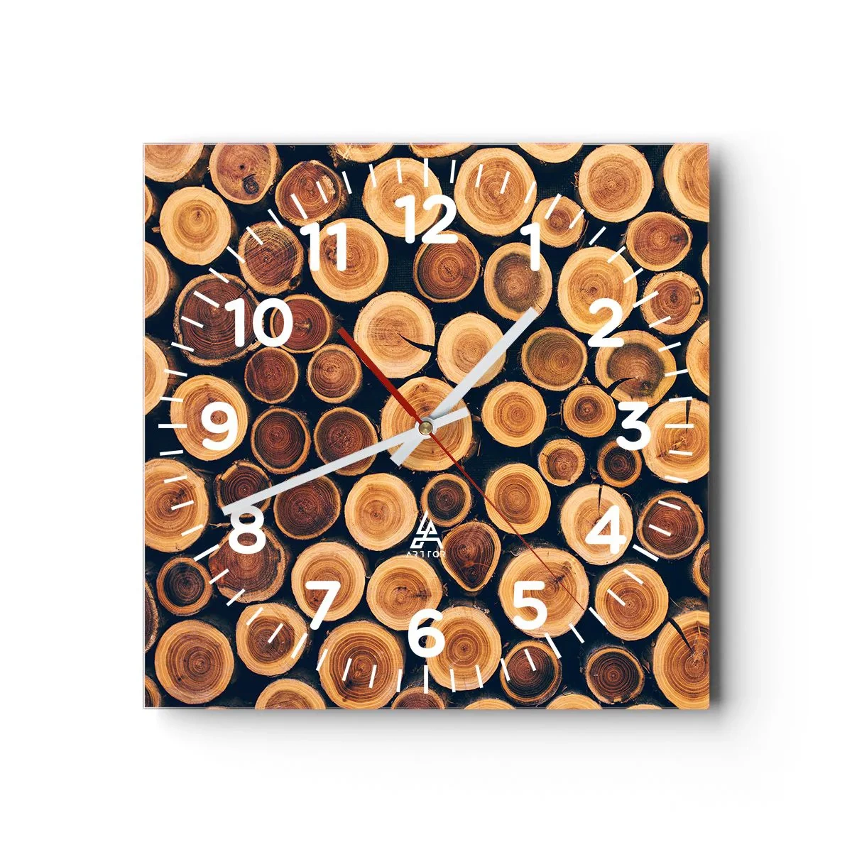 Wandklok - Klok - Hoe oud zie ik eruit? - 30x30 cm