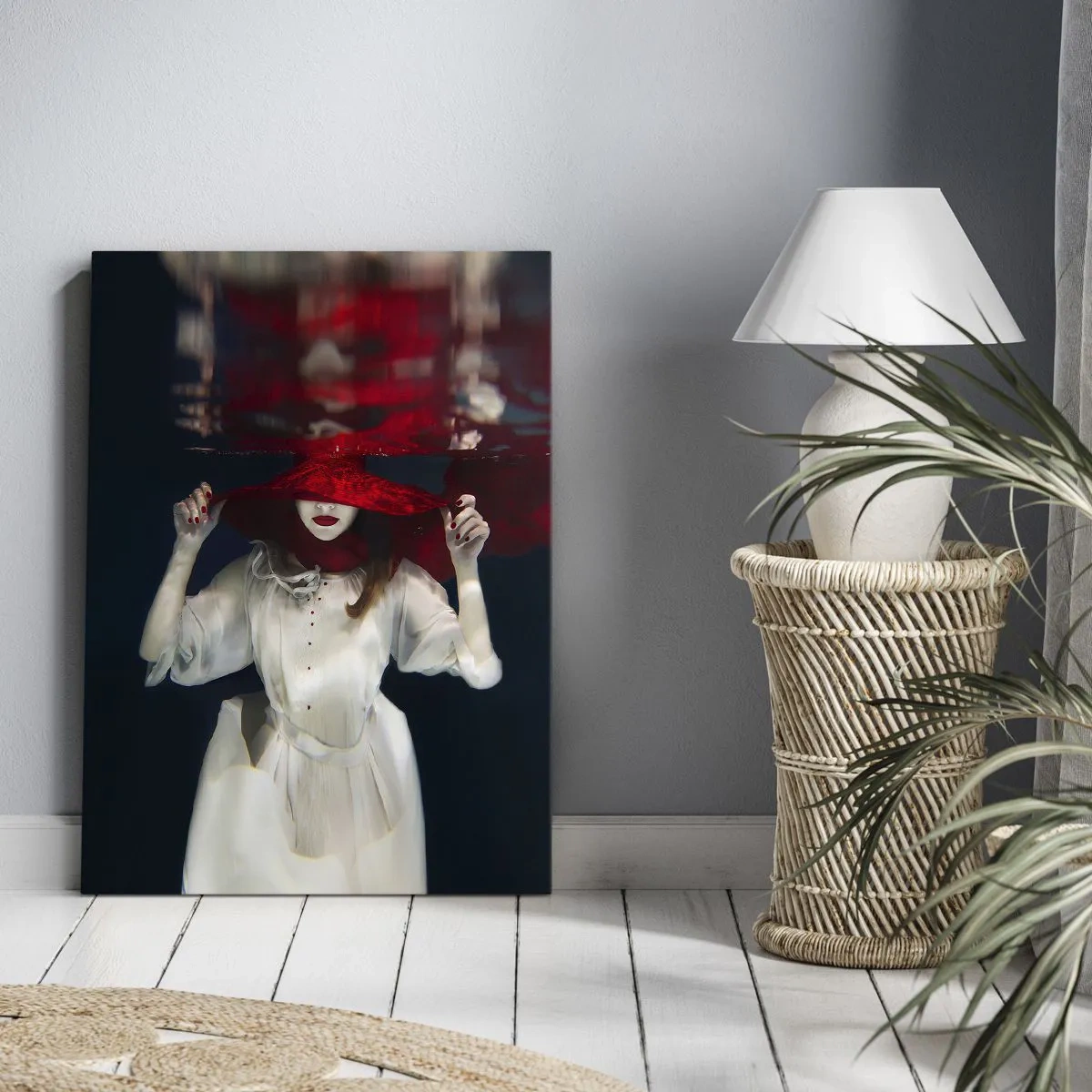 Schilderen op canvas - Hatelijke godin in de Slavische mythologie - 50x70 cm