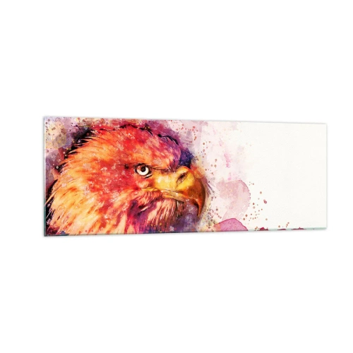 Schilderen op glas - Je wilt niet weten wat ik denk - 140x50 cm