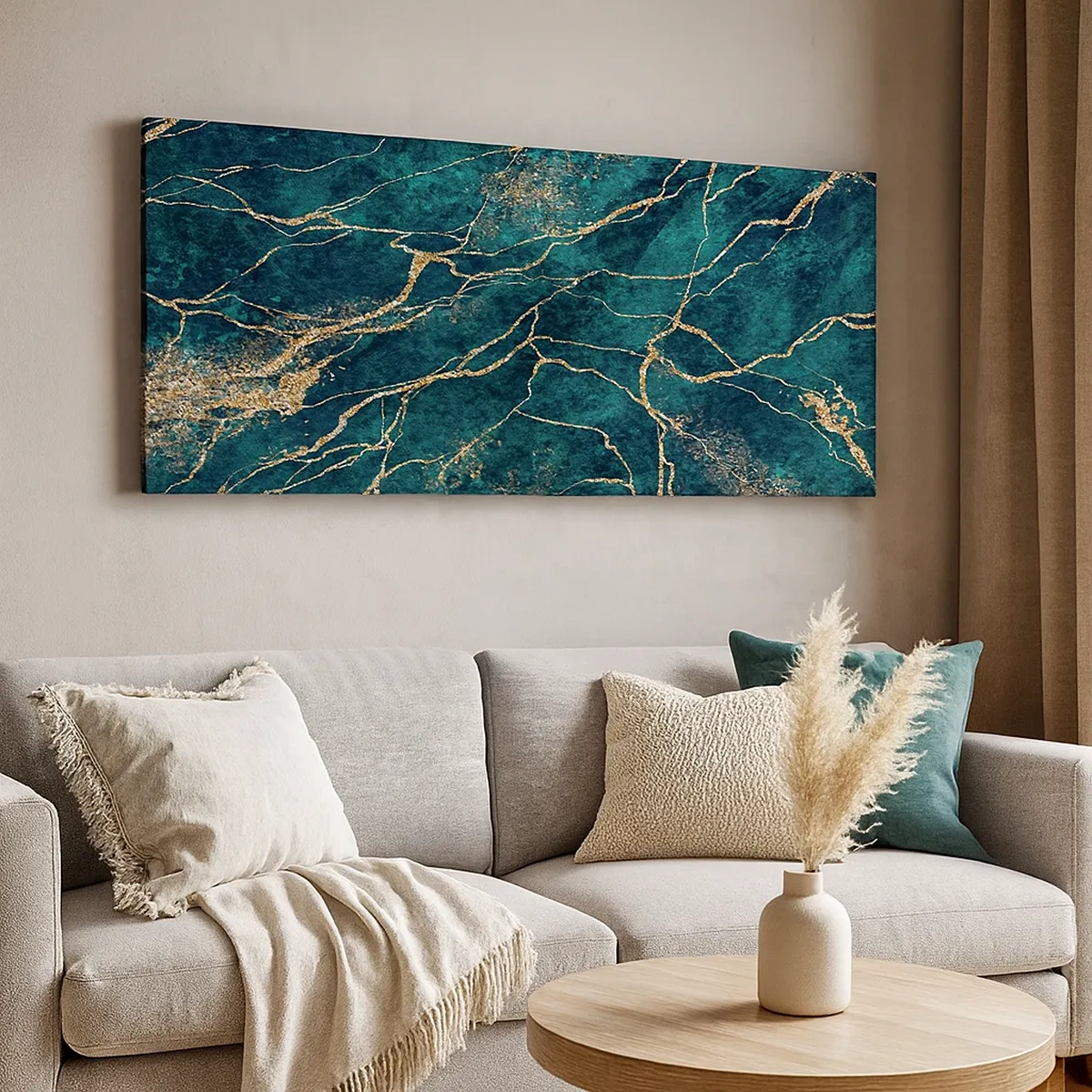 Schilderen op canvas - Goudmijn - 30x30 cm