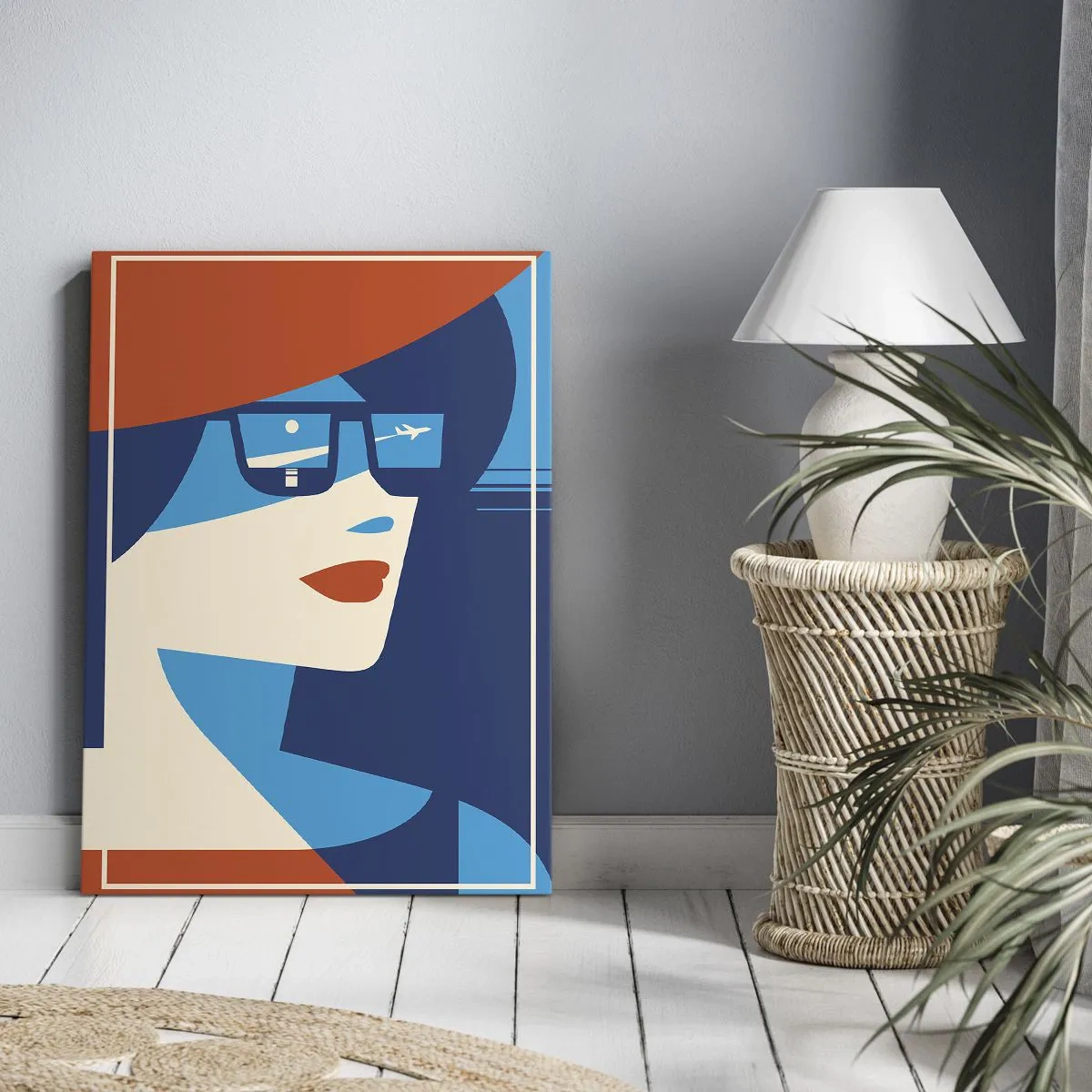 Schilderen op canvas - Vakantie trip - 65x120 cm