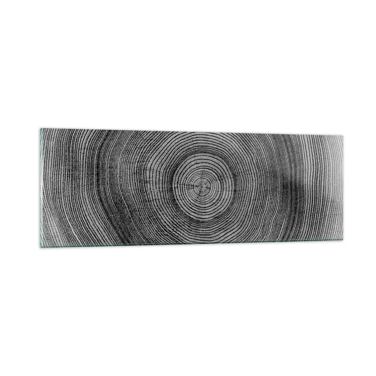 Schilderen op glas - Teken van de tijden - 90x30 cm