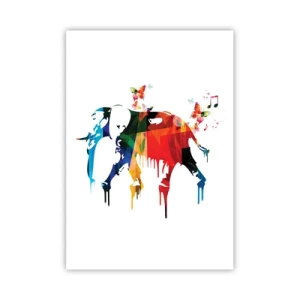 Poster - Iedereen kan dansen - 70x100 cm