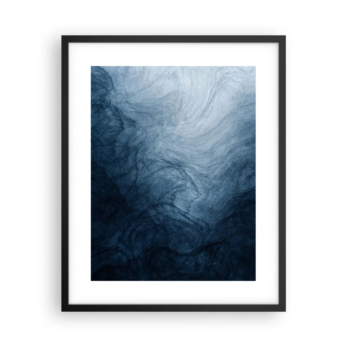 Poster in een zwarte lijst - diep reiken - 40x50 cm