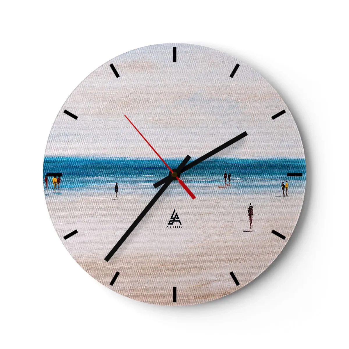 Wandklok - Klok - Een natuurlijke behoefte - 40x40 cm