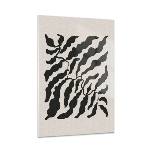 Schilderen op glas - Natuur van een vierkant - 50x70 cm