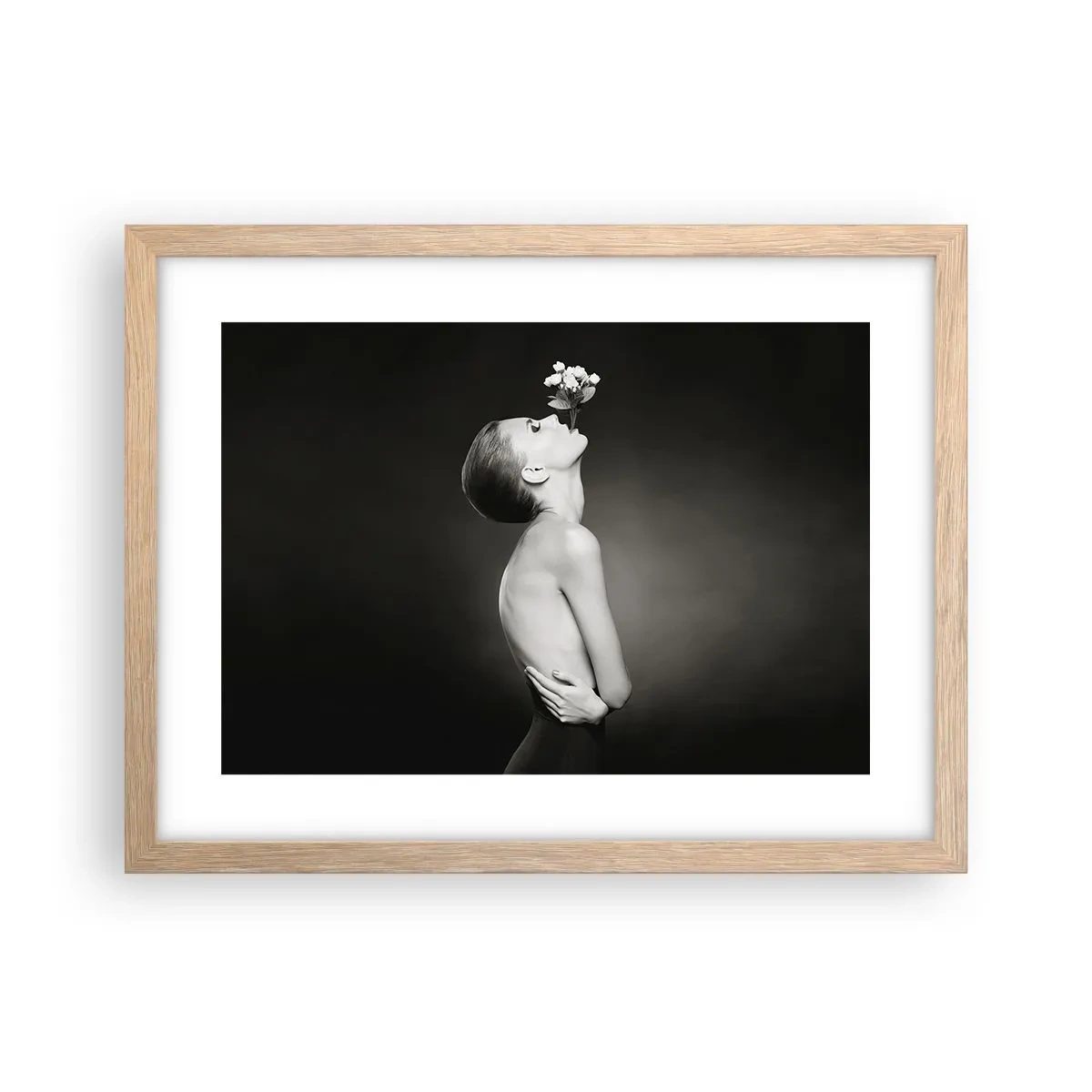 Een poster in een licht eiken lijst - Excentrieke elegantie - 40x30 cm