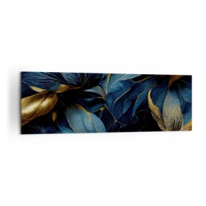 Schilderen op canvas - Met goud gevoerd - 160x50 cm