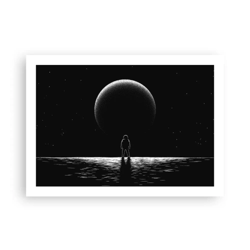 Poster - Oog in oog - 70x50 cm