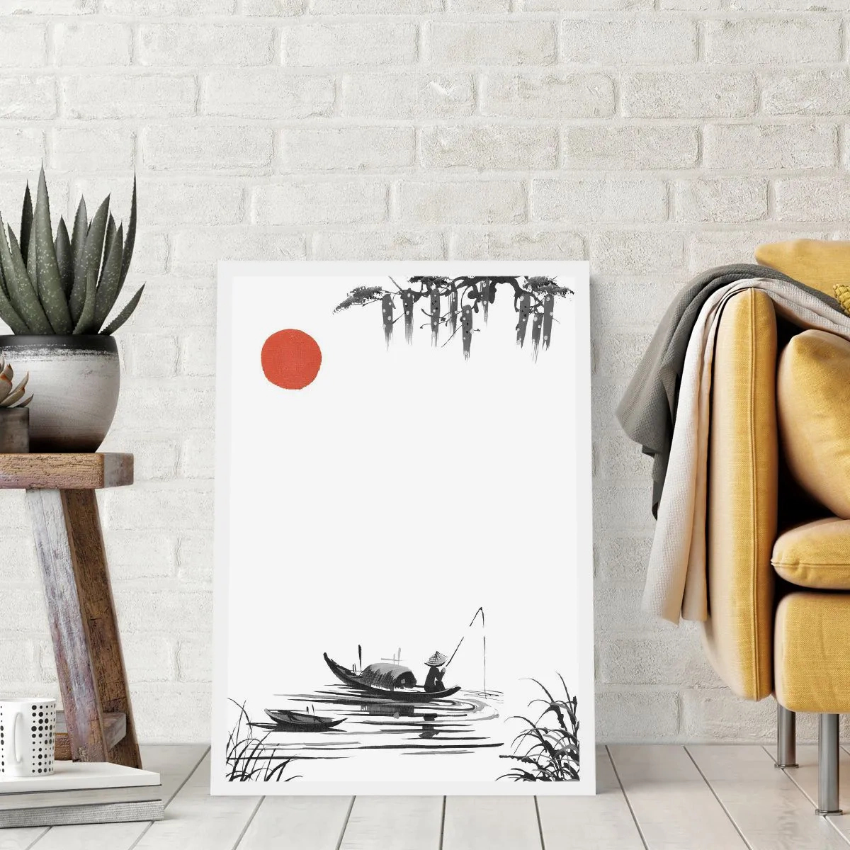 Poster - Aziatische middag - 70x100 cm