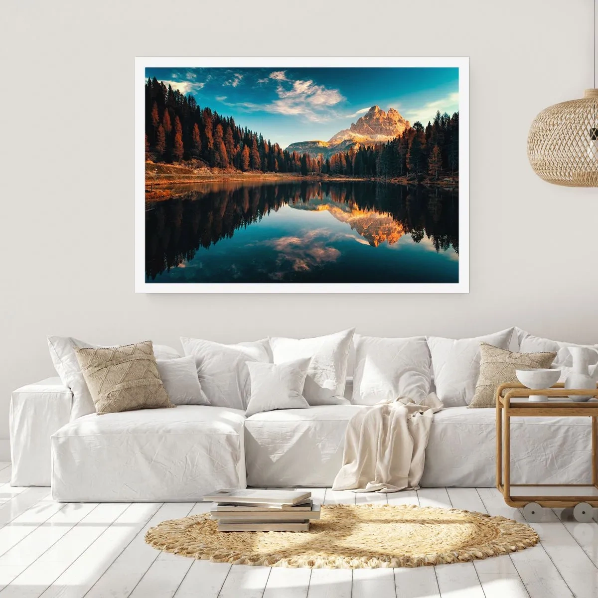 Poster - Dubbel landschap - 70x50 cm