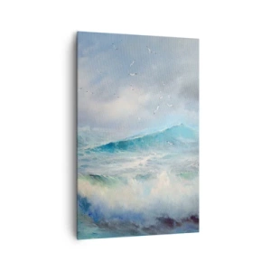 Schilderen op canvas - 'De wervelwind huilde van triomf...' - 80x120 cm