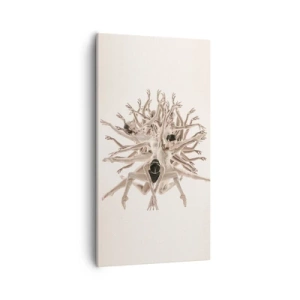 Schilderen op canvas - Bloeiend in dans - 55x100 cm